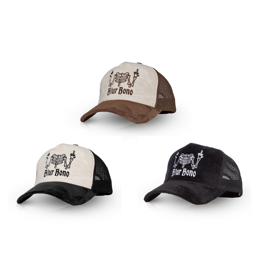 Velvet Trucker Hats 3-Pack