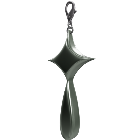 STARDROP HAT CHARM SILVER